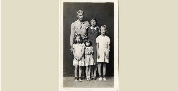 La familia Ramer en 1945