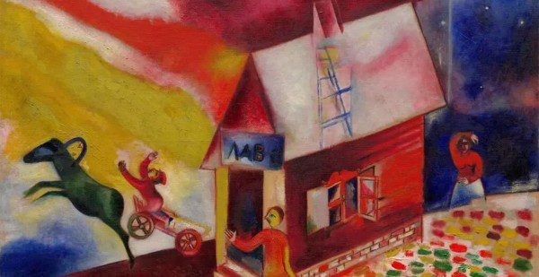 Chagall: Rusia, París, Rusia