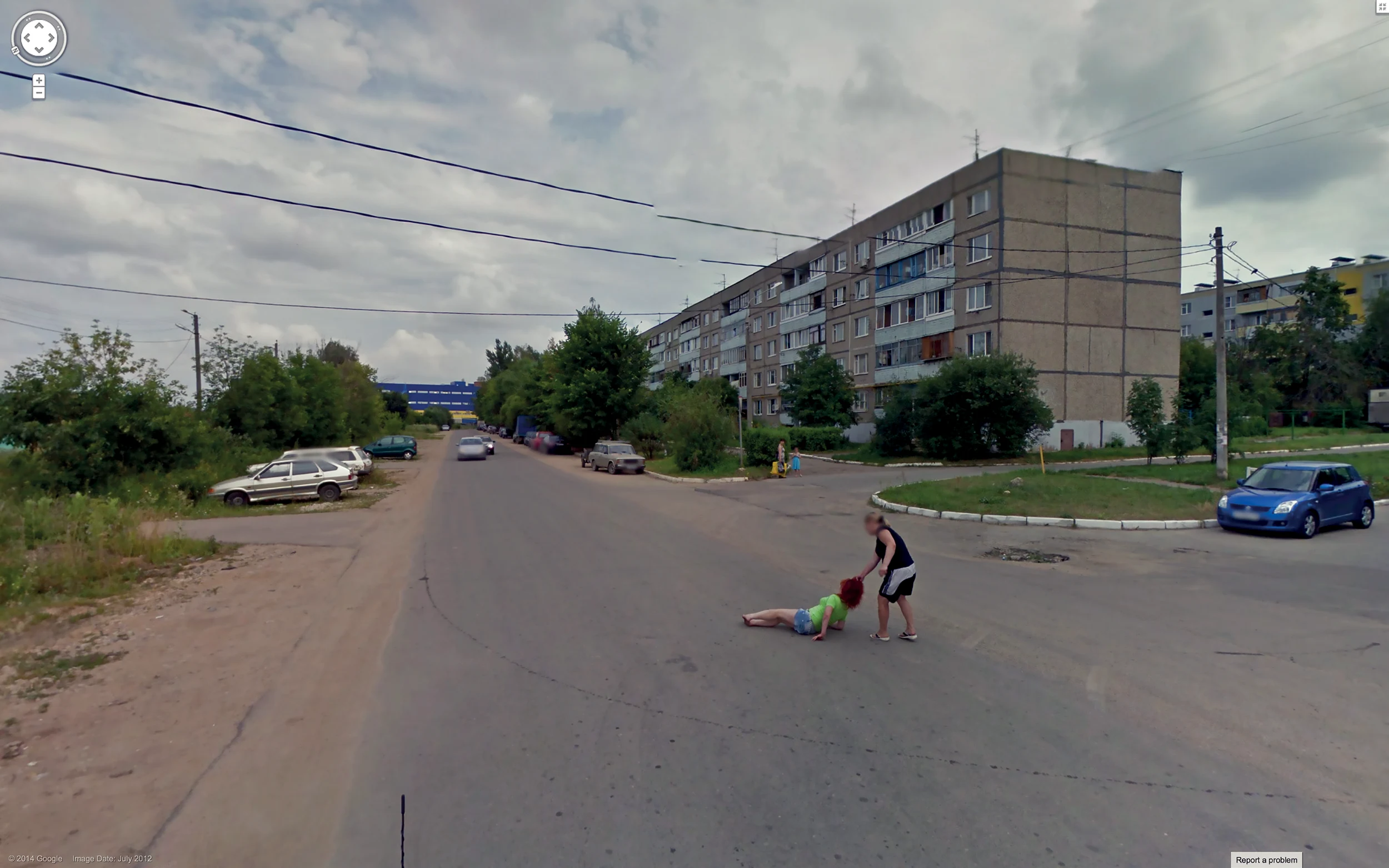 Fotografía de Jon Rafman de la serie Nine Eyes of Google Street View