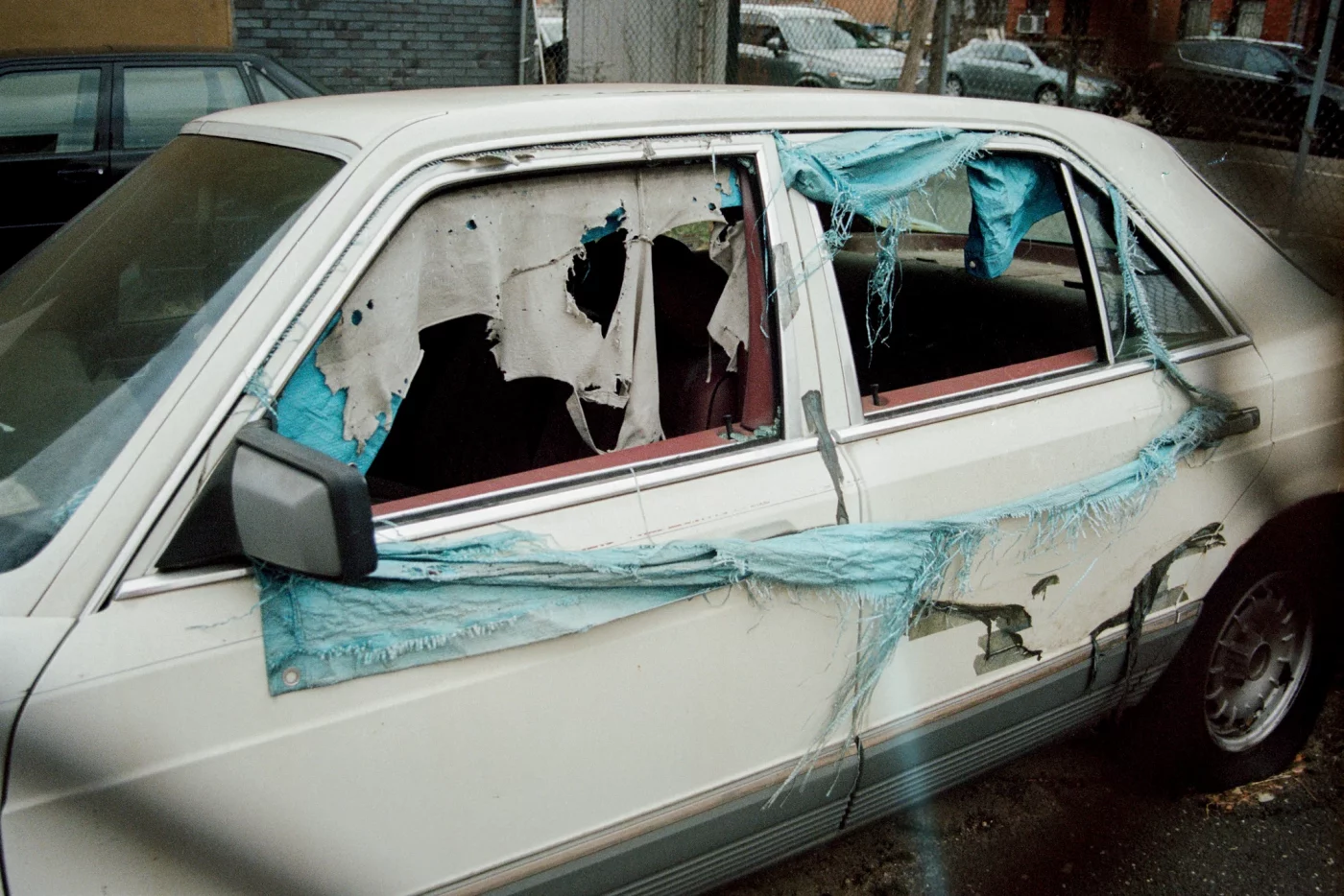 Helena Goñi. <i>Abandoned car</i>, from <i>Great expectations</i> series, 2018. Courtesy of the artist. @helena_goni