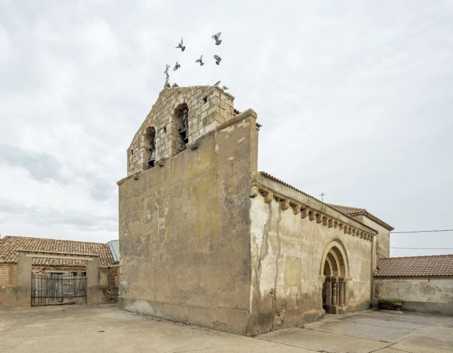 Gunnar Knechtel. <em>Santa María del Prado</em>, from the <em>Fronton Walls in Spanish Villages</em> series, 2022. Courtesy of the artist.