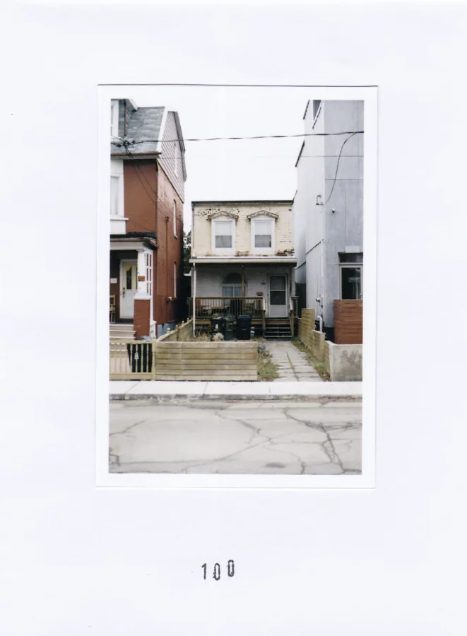 Carmen Woreth. <em>Front of House, Toronto, Ontario</em>, 2018. Courtesy of the artist.